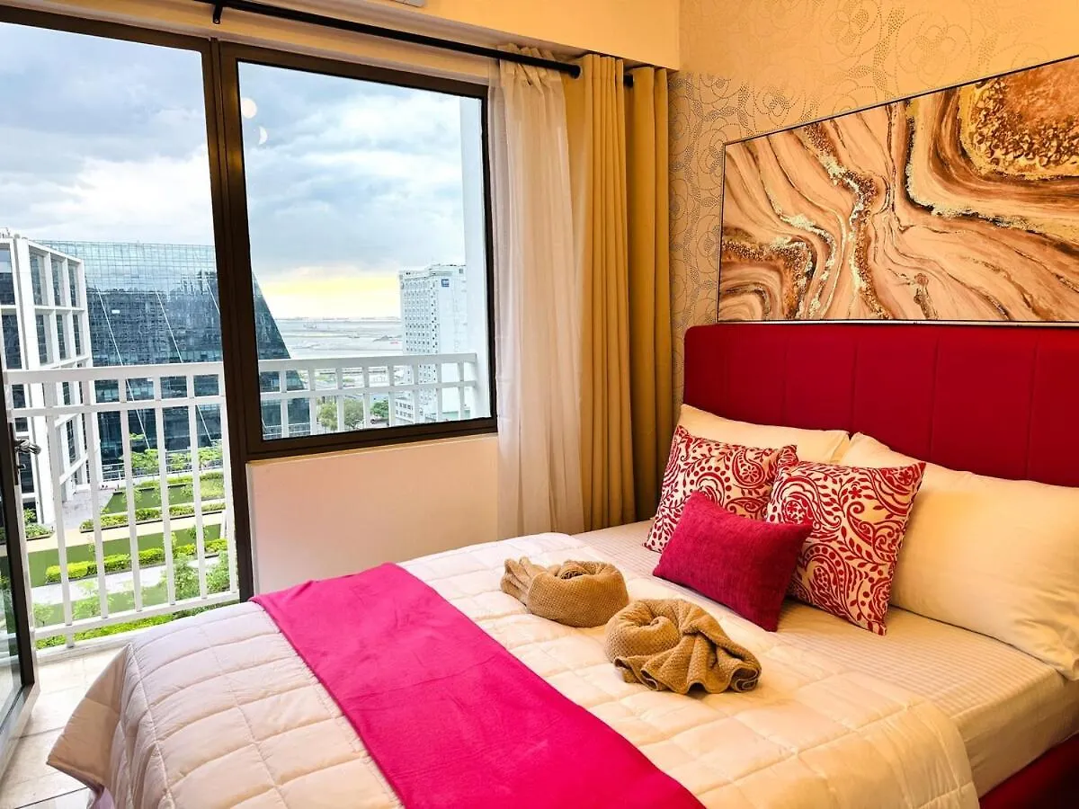 The Pink Velvet Shore Residences Family room Good for 2-4 guests by Prime Stay MOA Manila Philippines