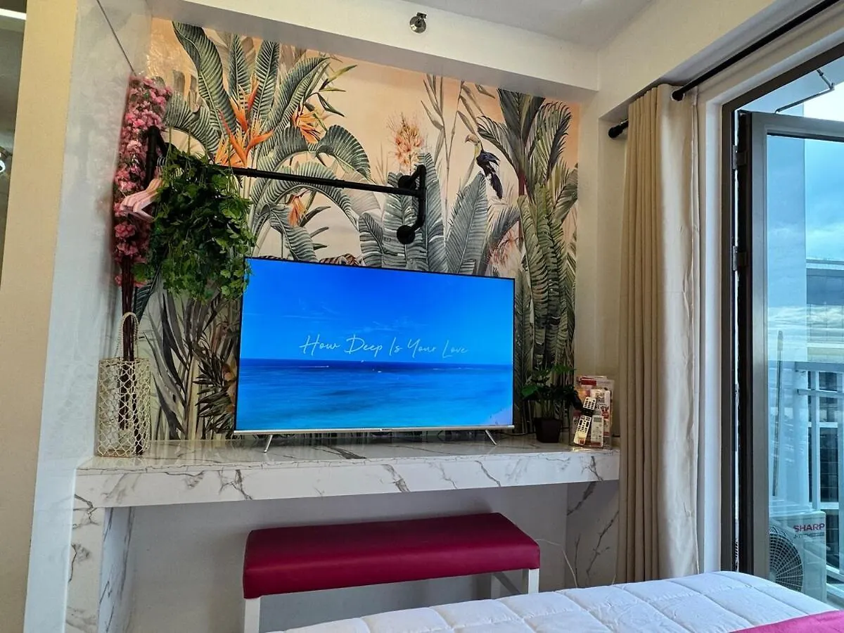The Pink Velvet Shore Residences Family room Good for 2-4 guests by Prime Stay MOA Manila Philippines